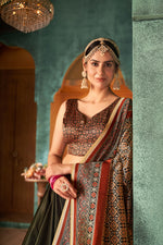 Shop Silk Fabric Based Lehenga Choli Online At Joshindia - Joshindia