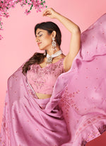 Beautiful Lilac color lehenga at affordable price - Joshindia