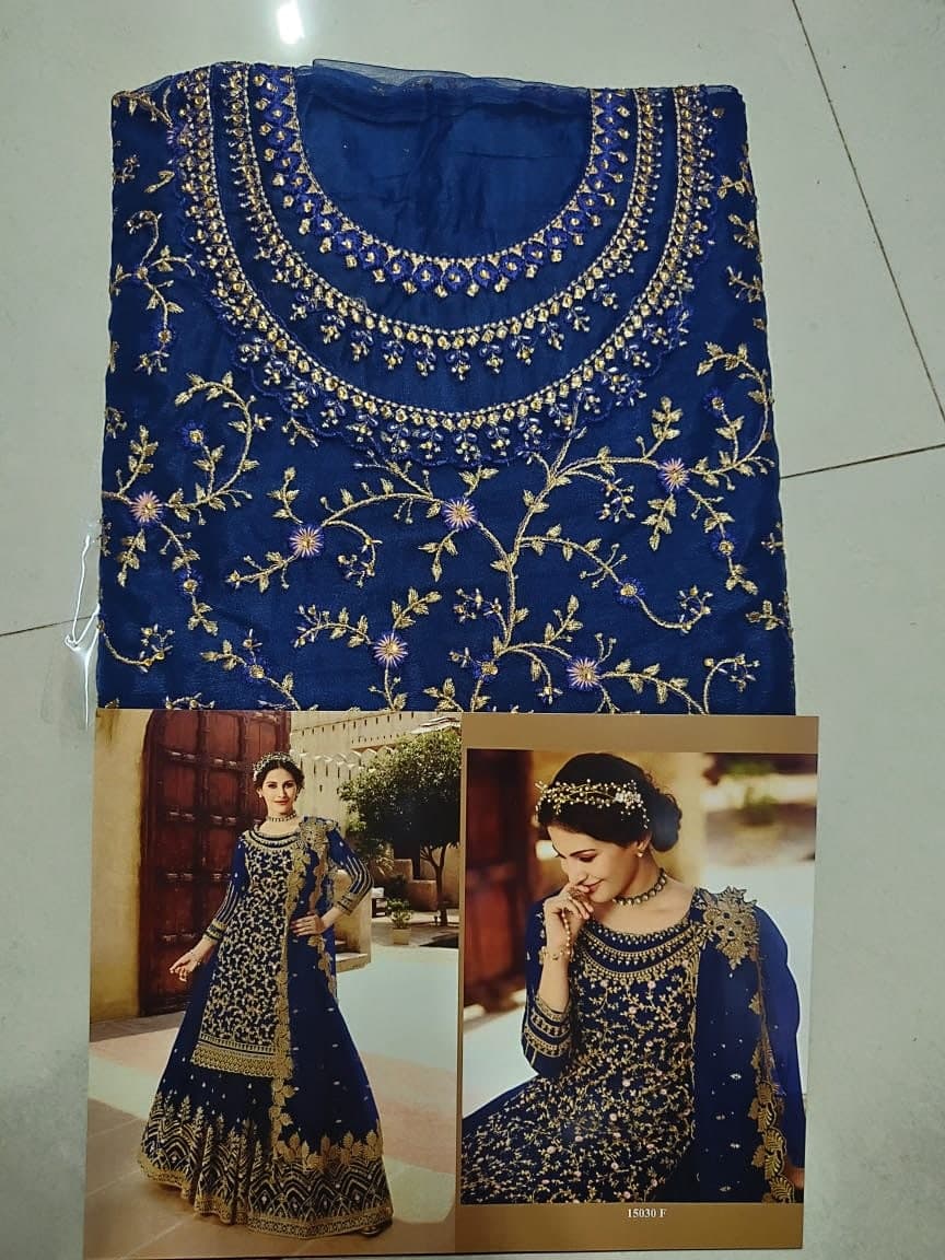 Trending navi Blue Color Designer Salwar suit Buy Now - Joshindia