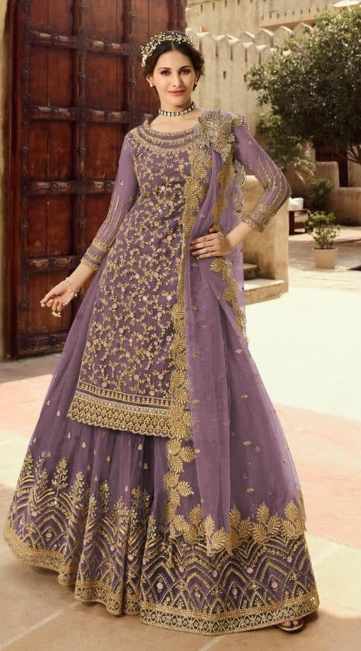 Trending Lavender Color Designer Salwar suit Buy Now - Joshindia