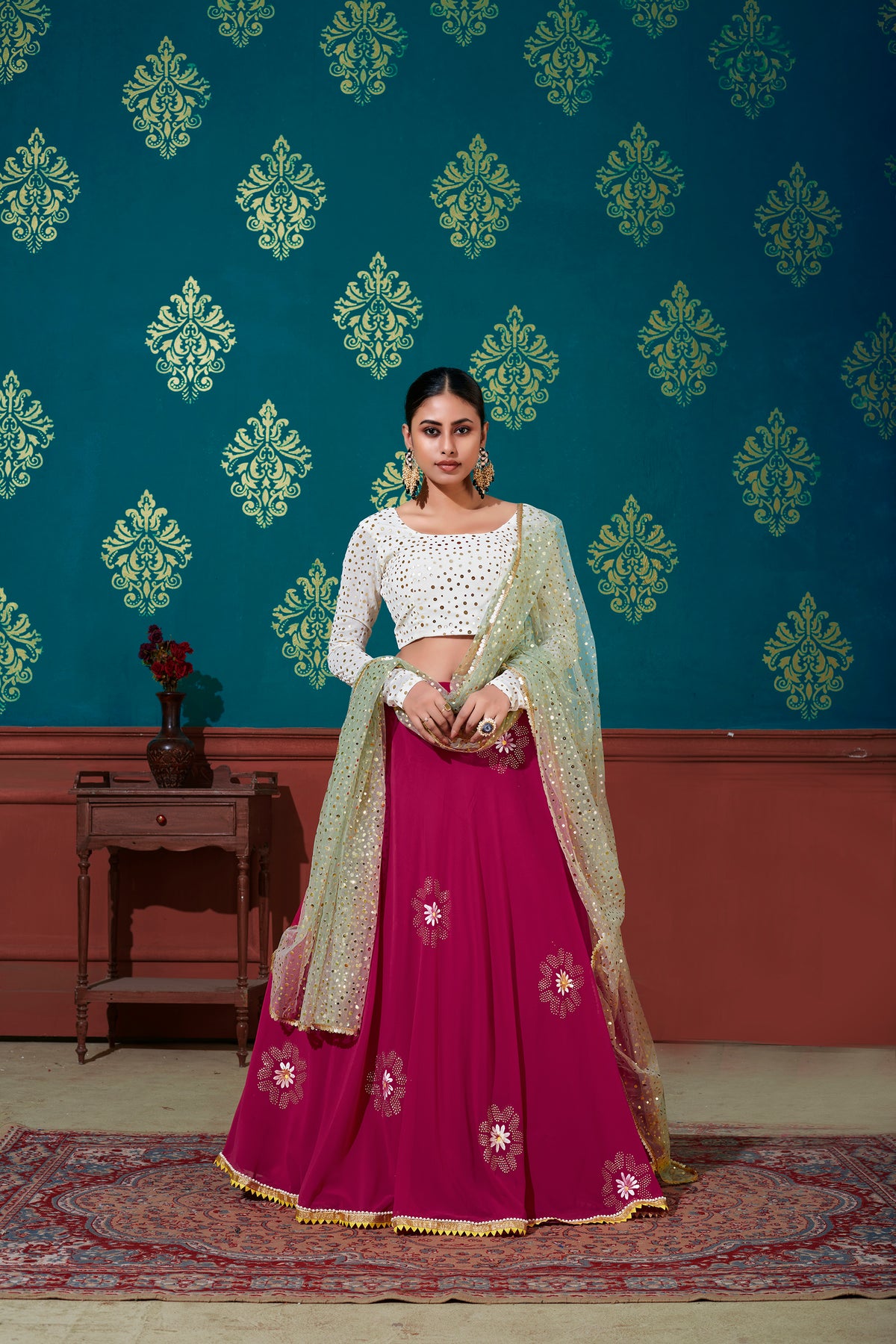 Buy Indian Lehenga Choli Designs Online at best price - Joshindia