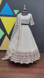 New Designer Lehenga CholiIn White Color Buy Now