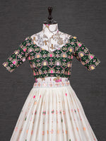 Gorgeous White Color Designer Lehenga Choli Buy Now - Joshindia