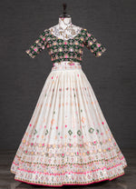 Gorgeous White Color Designer Lehenga Choli Buy Now - Joshindia