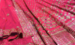 Buy pink color mirror work lehenga choli at affordable price - Joshindia