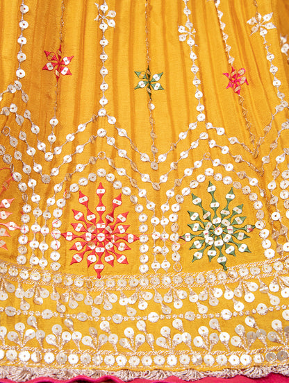 Attractive Yellow Color Designer Lehenga Choli Buy Now