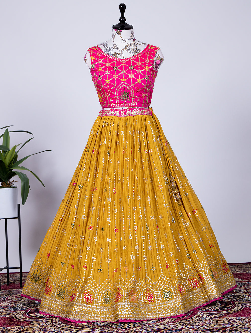 Attractive Yellow Color Designer Lehenga Choli Buy Now