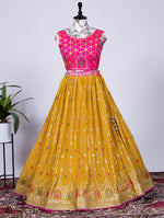 Attractive Yellow Color Designer Lehenga Choli Buy Now - Joshindia