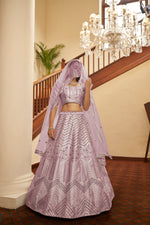TrendyDusty Pink designer Lehenga Choli Buy Now - Joshindia
