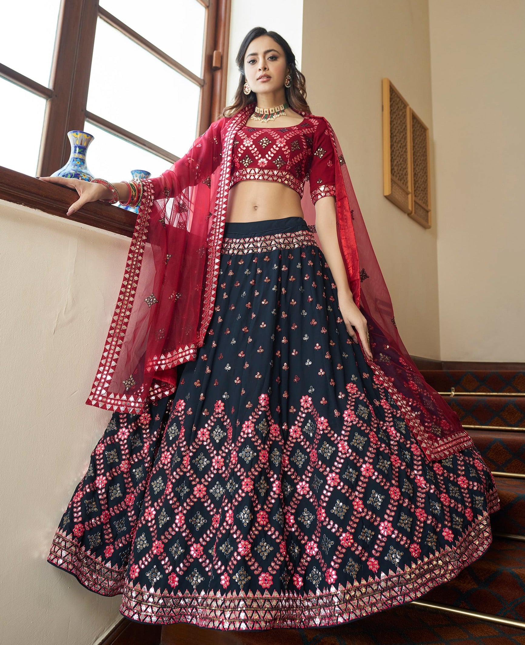 Buy rajasthani lehenga choli for women in India @ Limeroad