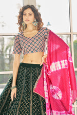 Trending Green Color Lehenga Choli For Wedding - Joshindia