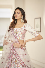 whitecolor latest designer lehenga choli - Joshindia