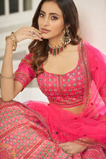 Trending pink color designer lehenga choli - Joshindia