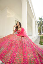 Trending pink color designer lehenga choli - Joshindia