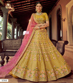 Trending mustard yellow color designer lehenga choli buy now - Joshindia