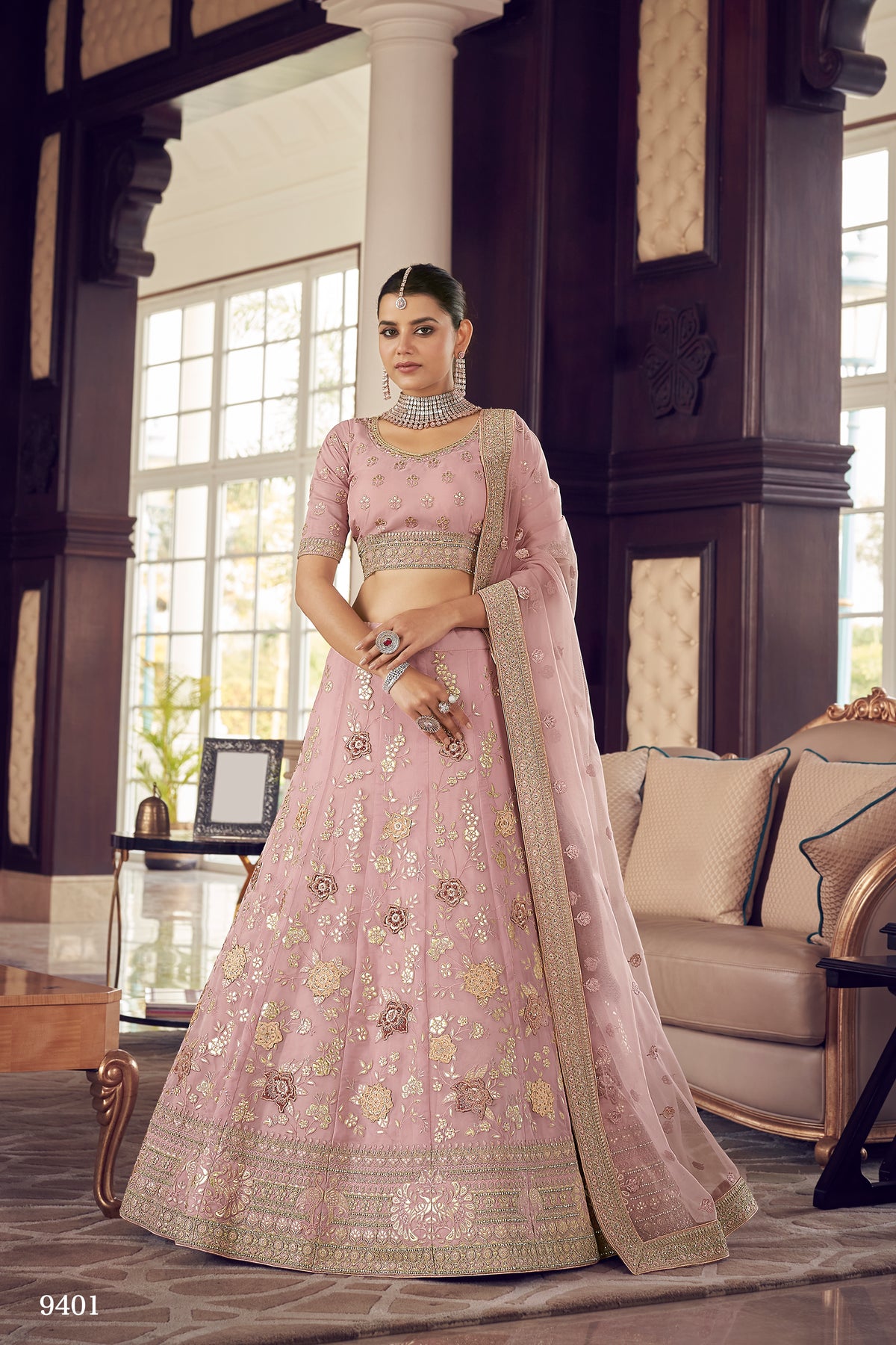 trendy pink bridal designer lehenga choli buy now - Joshindia