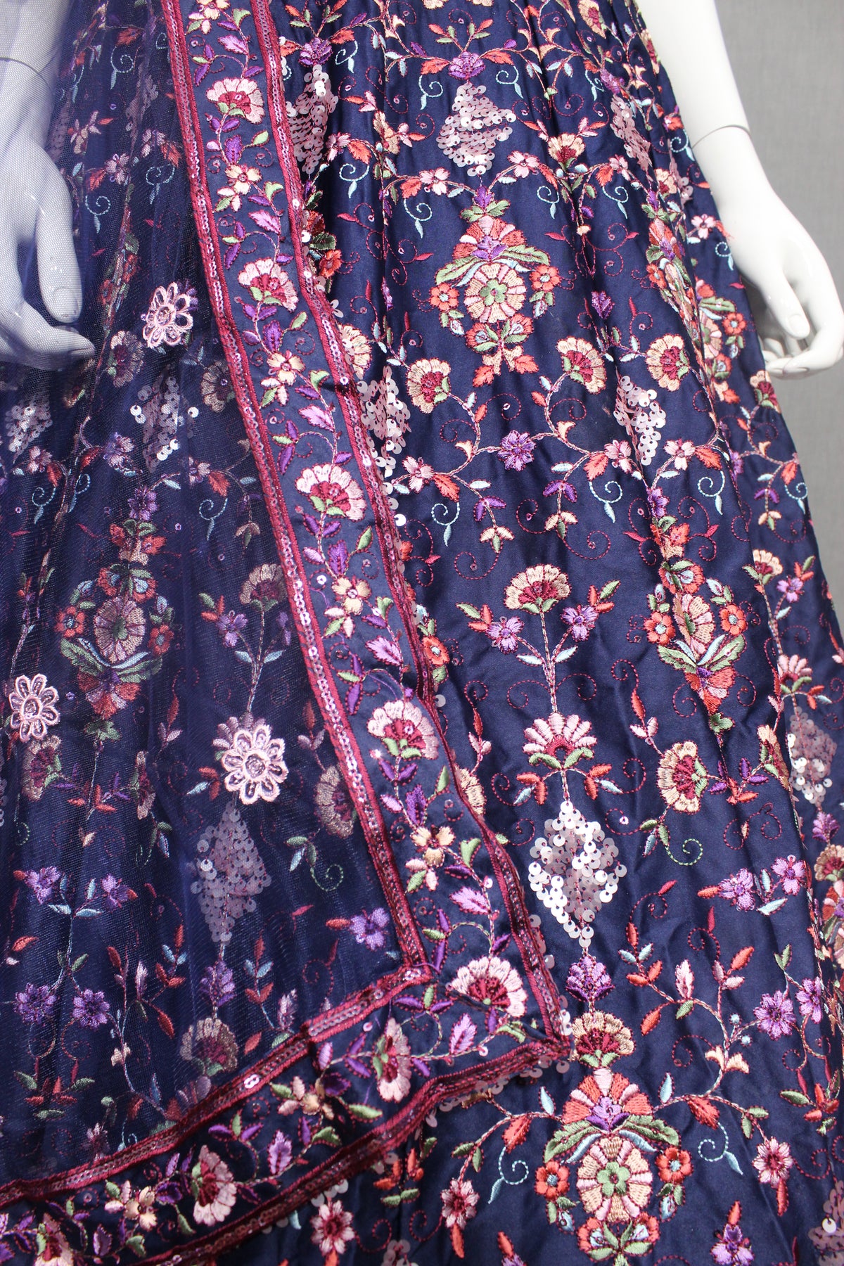 Trending Navy Color Lehenga Choli For Wedding - Joshindia