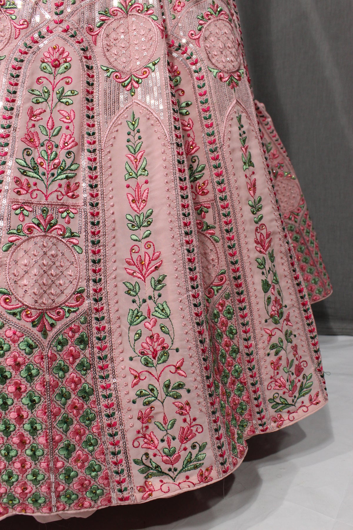 Trending Pink Color Lehenga Choli For Wedding - Joshindia