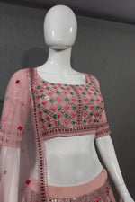 Trending Pink Color Lehenga Choli For Wedding - Joshindia