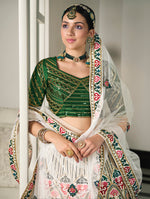 New Designer White Color Lehenga Choli For Party Look - Joshindia