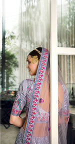 Latest Designer Violet Color Lehenga Choli For Party Look - Joshindia