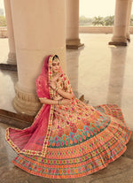 Beautiful Beige Lehenga choli For Wedding Buy Now - Joshindia