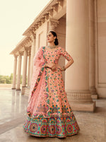 Beautiful Peach Lehenga choli For Wedding Buy Now - Joshindia