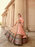 Beautiful Peach Lehenga choli For Wedding Buy Now - Joshindia
