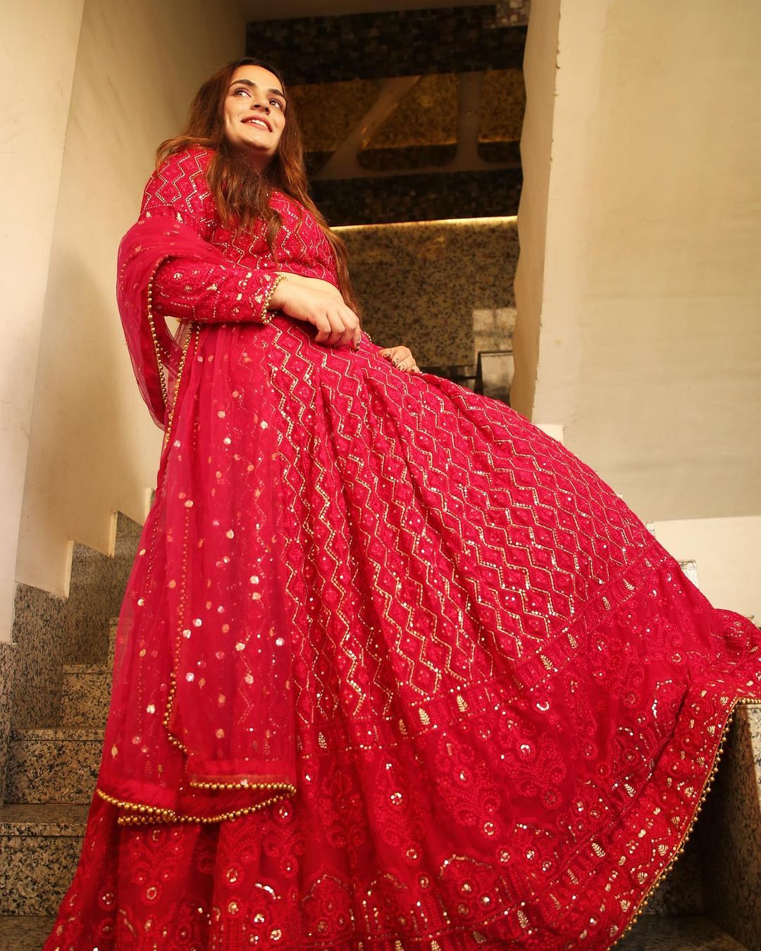 Indian Pakistani Suit Salwar Kameez Plazo Kurti Designer Women Wedding Dress  New | eBay