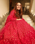 pink color amazing lehenga choli design buy now - Joshindia