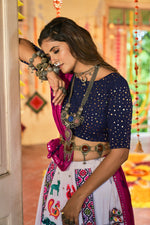 Buy Navratri Multi Color Chaniya Choli Garba Dress Online - Joshindia