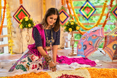 Buy Navratri Multi Color Chaniya Choli Garba Dress Online - Joshindia