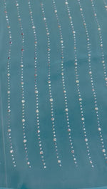 Sky Blue Color Designer Saree At Affordable Price