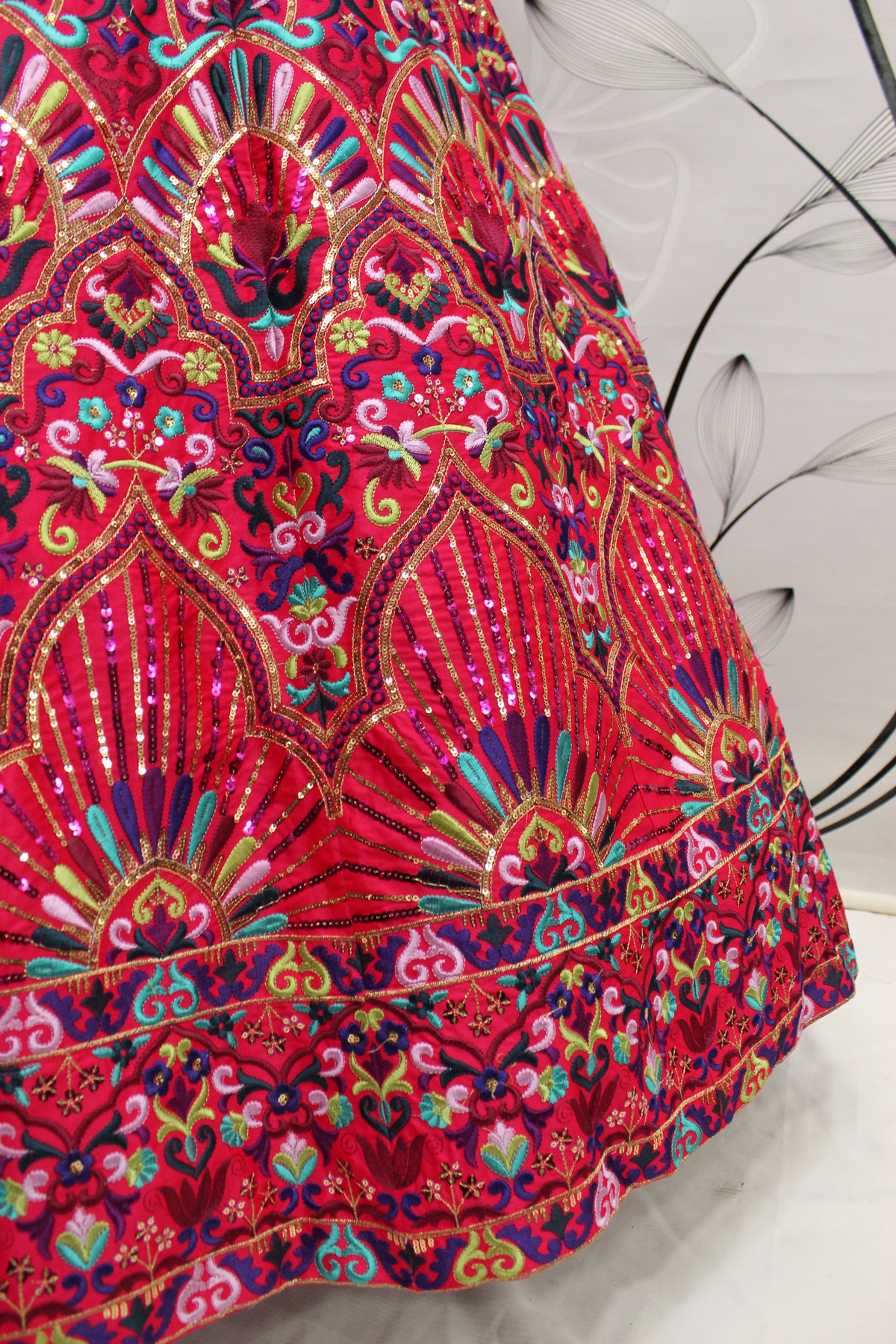 Latest Designer Deep Pink Color Lehenga Choli For Party Look - Joshindia