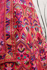 Latest Designer Deep Pink Color Lehenga Choli For Party Look - Joshindia