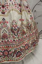 Designer Whitw Color Lehenga Choli For Wedding Look - Joshindia