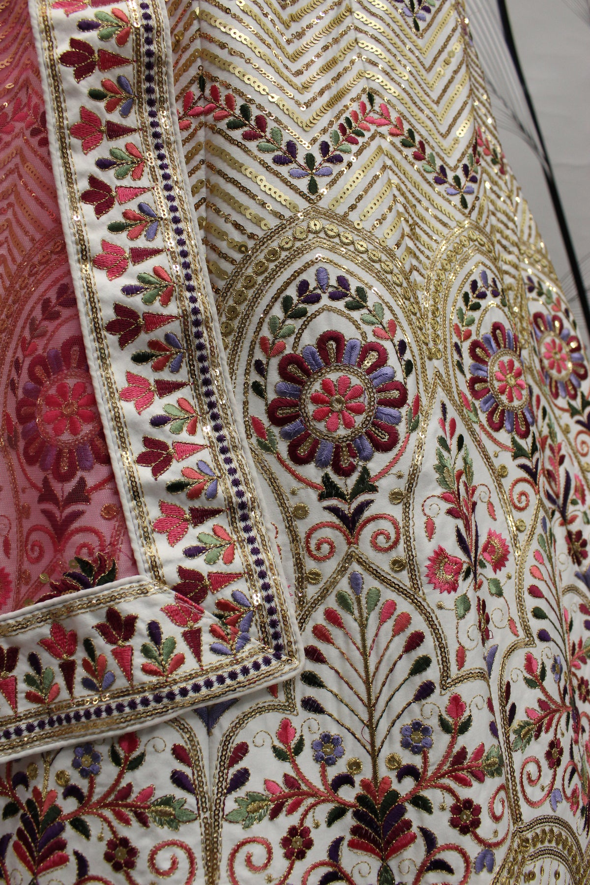 Designer Whitw Color Lehenga Choli For Wedding Look - Joshindia