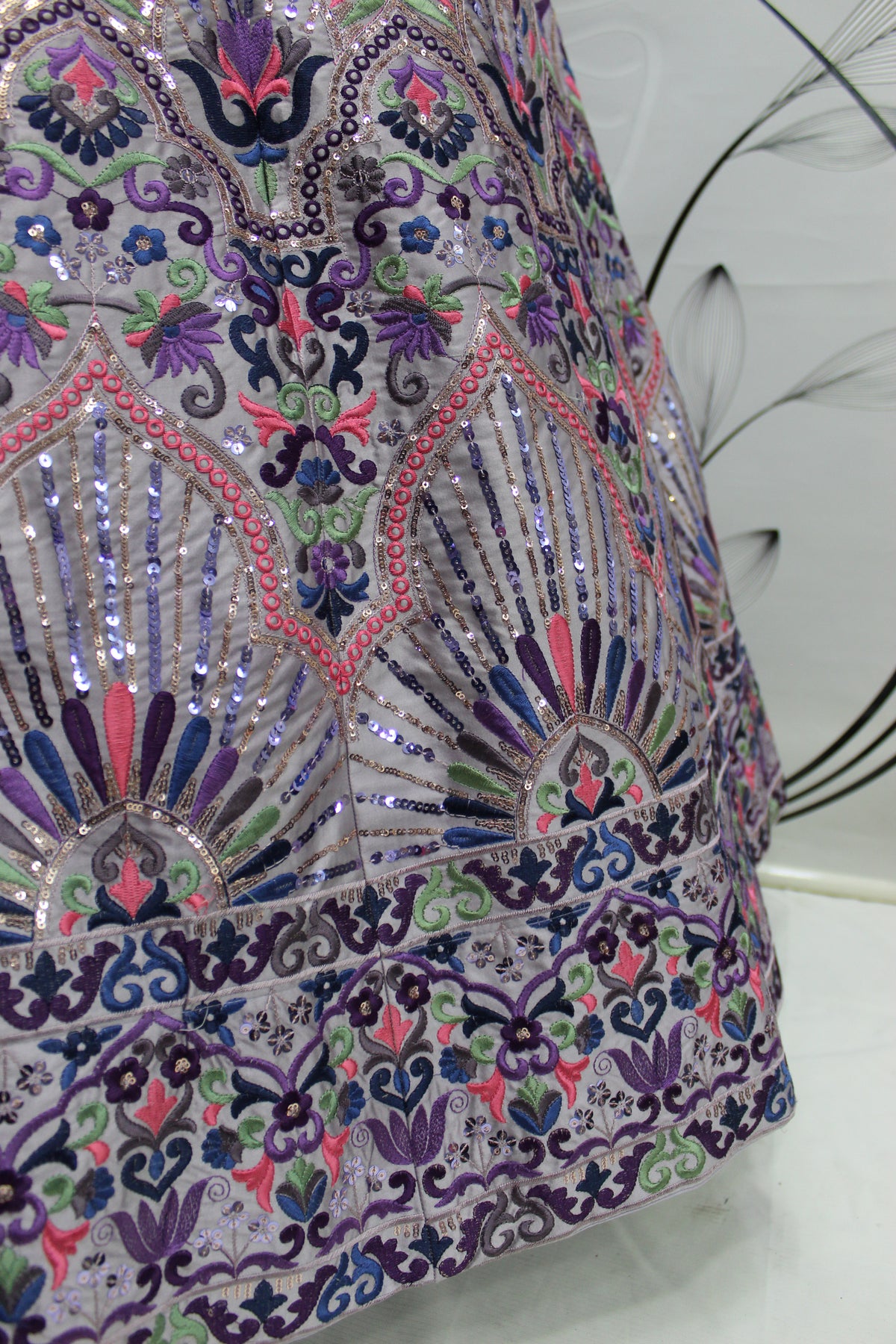 Latest Designer Dusty Purple Color Lehenga Choli For Party Look - Joshindia