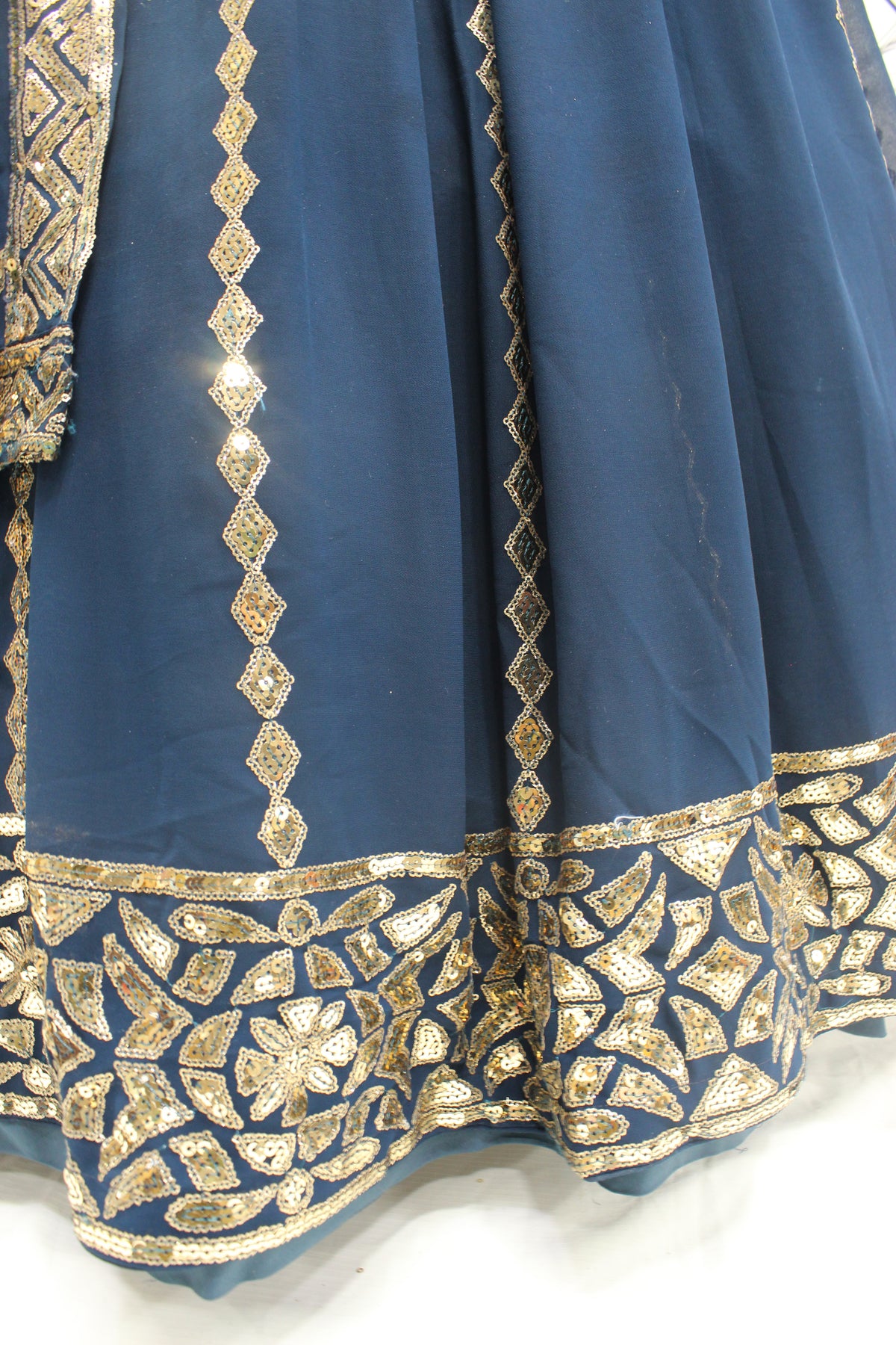 Teal Blue Color lehenga choli for women Buy Online - Joshindia