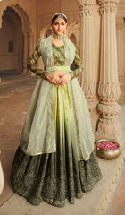 Beautiful Pista Color Lehenga Choli For Wedding - Joshindia