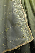 Beautiful Pista Color Lehenga Choli For Wedding - Joshindia