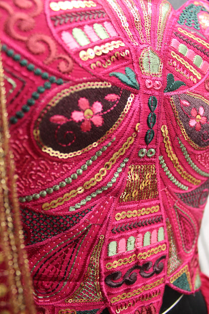 Beautiful Deep Pink Color Lehenga Choli For Wedding