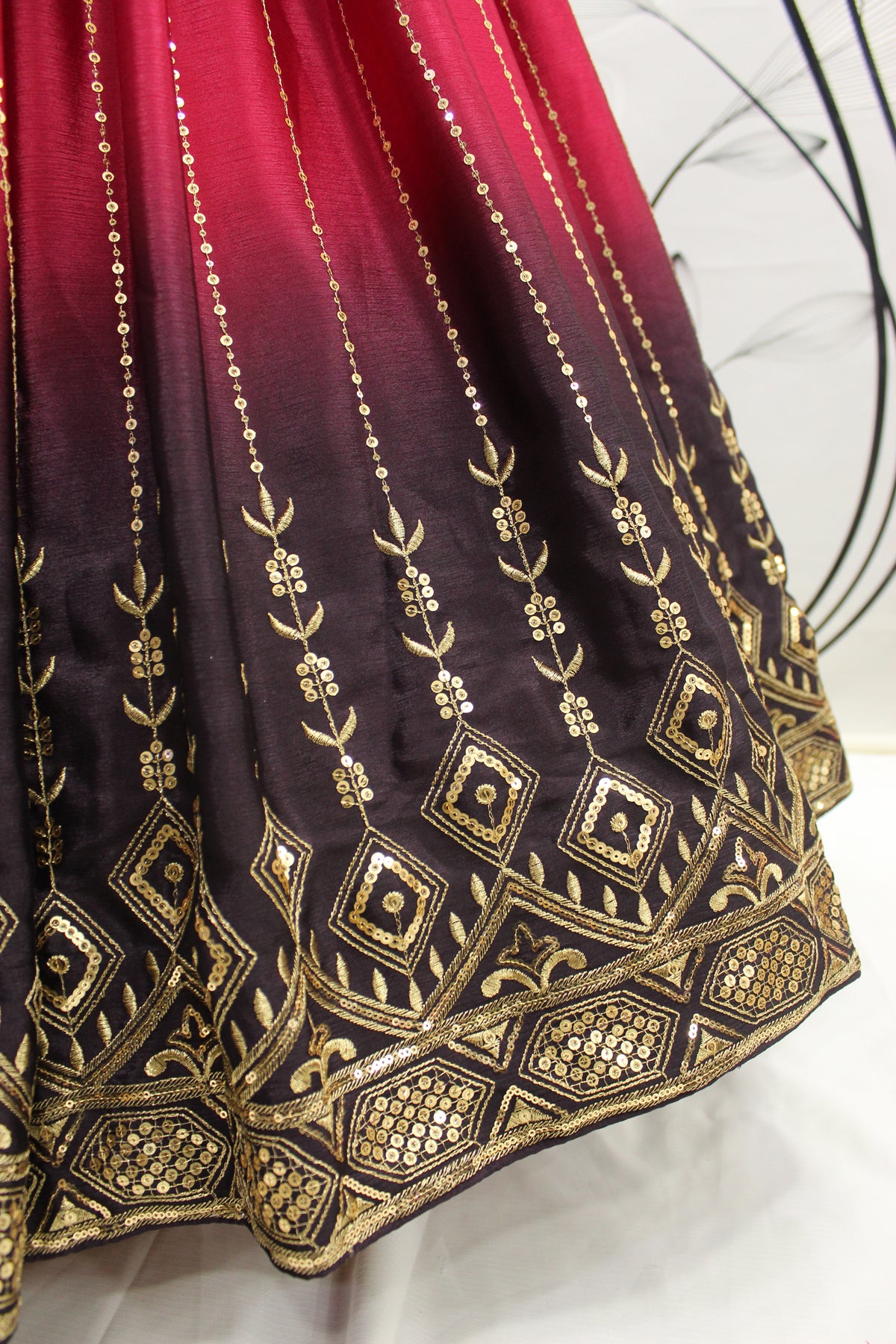 Beautiful Deep Pink Color Lehenga Choli For Wedding - Joshindia