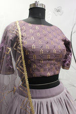 Beautiful Dusty Color Lehenga Choli For Wedding - Joshindia