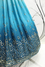 Beautiful Blue Color Lehenga Choli For Wedding - Joshindia