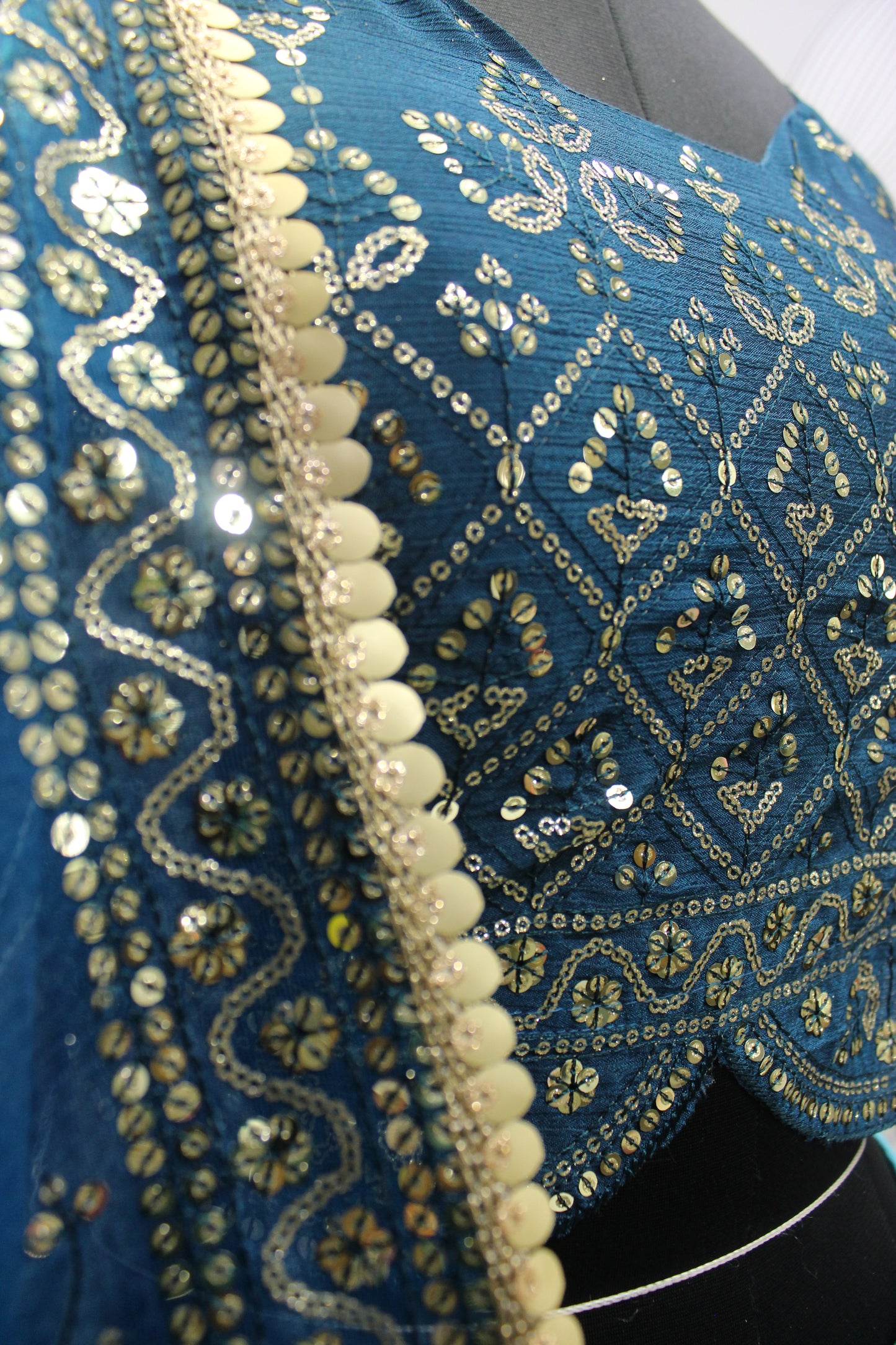 Beautiful Blue Color Lehenga Choli For Wedding