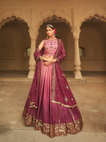 Amazing Pink Color Lehenga Choli For Wedding - Joshindia