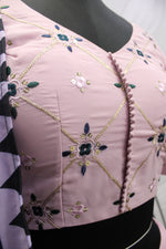 Dusty Pink Color Designer Embroidered Sequince Work Lehenga Choli - Joshindia