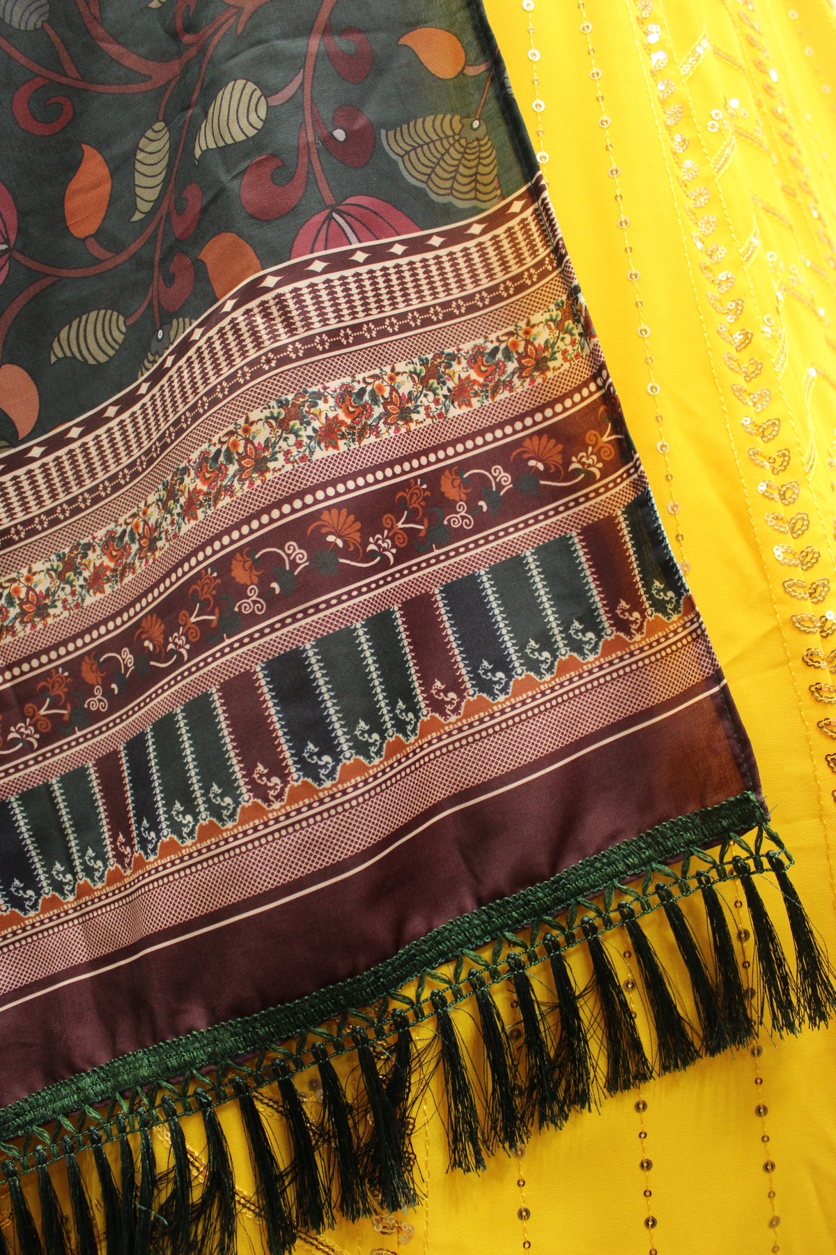 Dusty Yellow Color Designer Embroidered Sequince Work Lehenga Choli - Joshindia