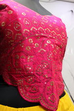 Dusty Yellow Color Designer Embroidered Sequince Work Lehenga Choli - Joshindia